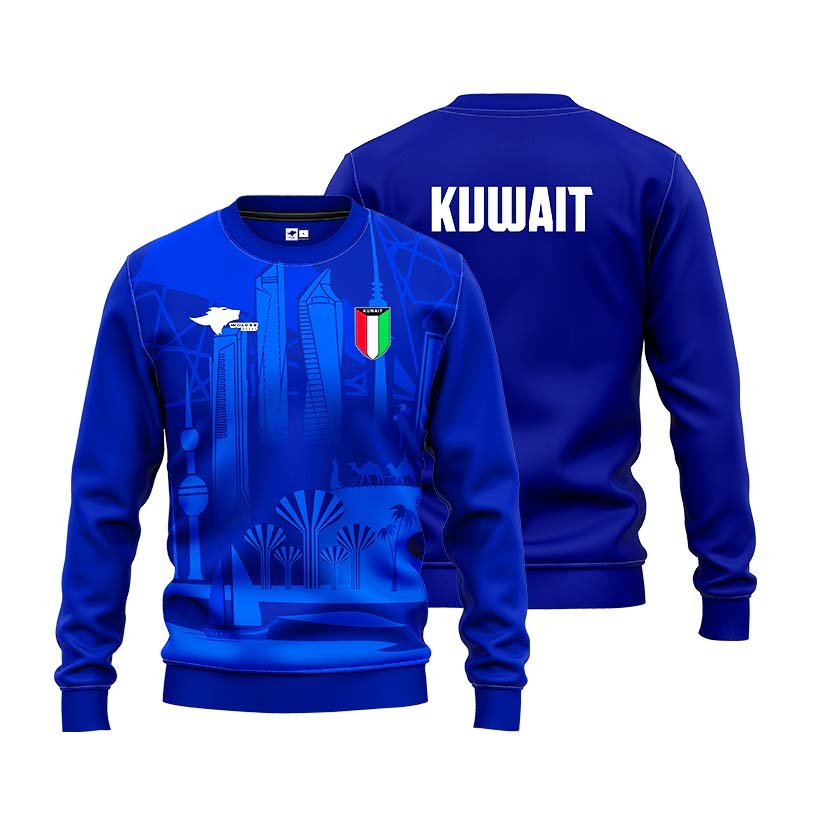 WEB SIZE 3 سويتر تشيرت منتخب الكويت - Image 1