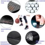 ⁦واقيات الركبة للتنفس سداسية خلية النحل قابلة للضغط، دعامة واقية للركبة الرياضية، أكمام الساق⁩ - الصورة ⁦3⁩