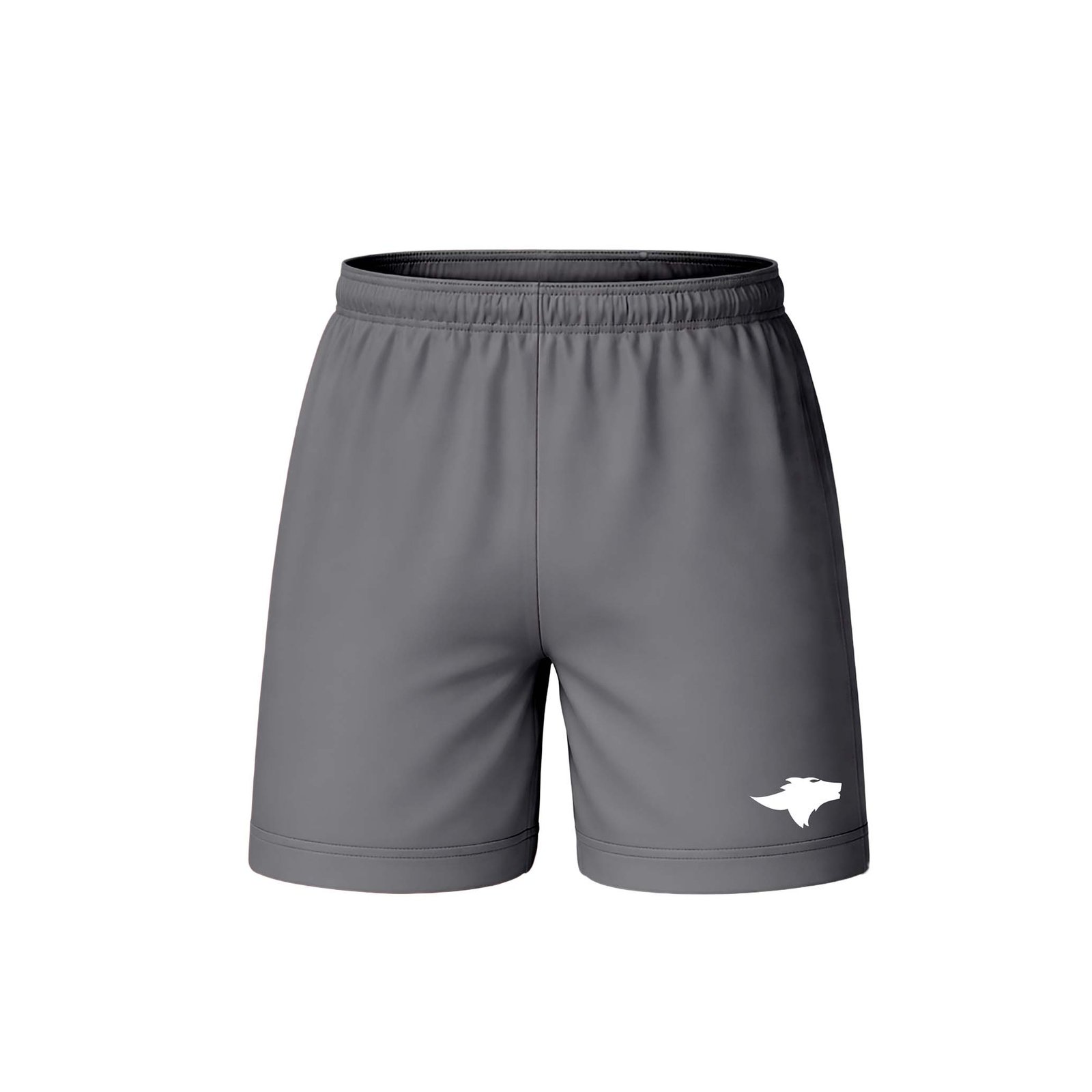 gry short شورت كرة قدم من وولفز سبورت لون رمادي غامج (خام لاعبين) - الصورة 1