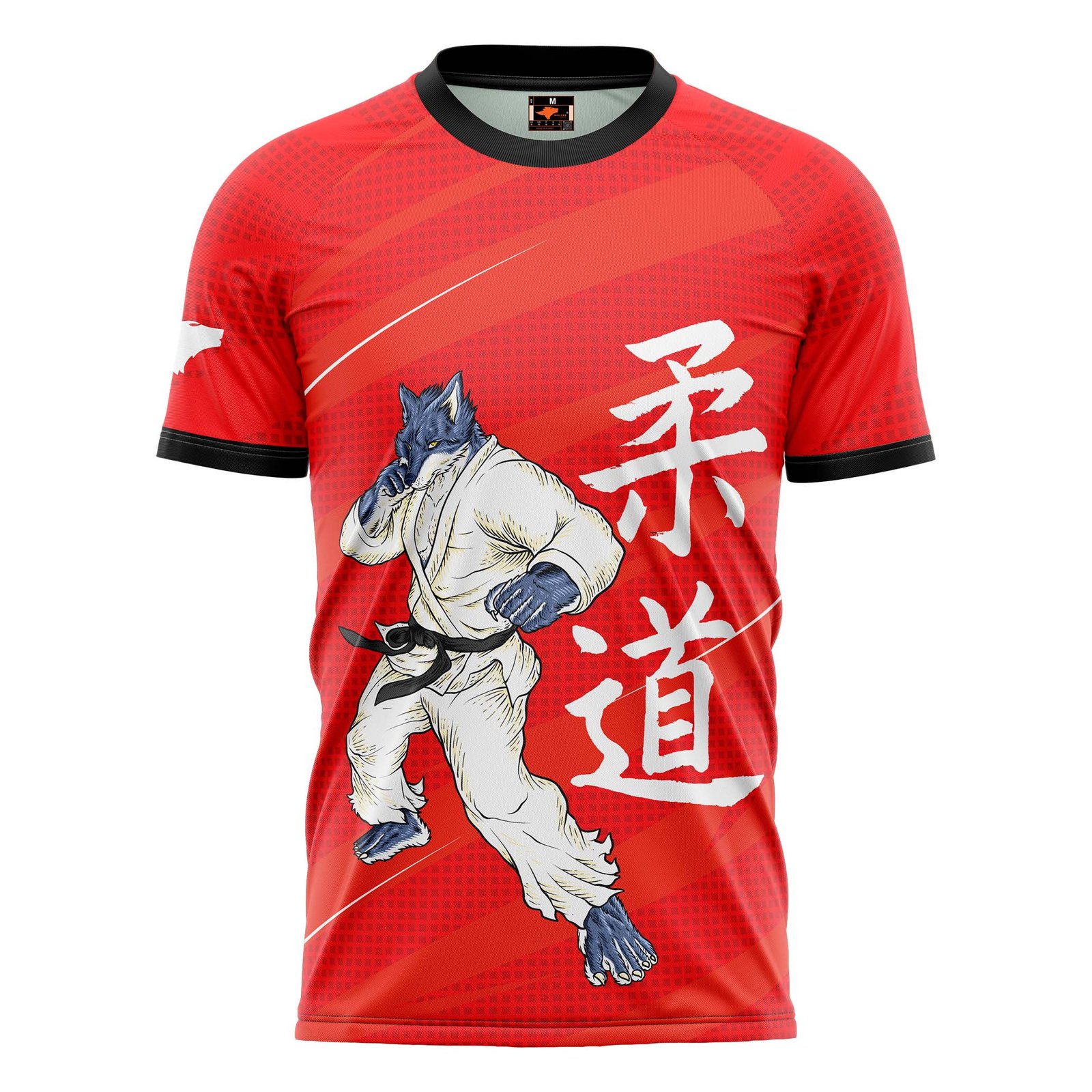 wolves judo تشيرت جودو وولفز سبورت - الصورة 1