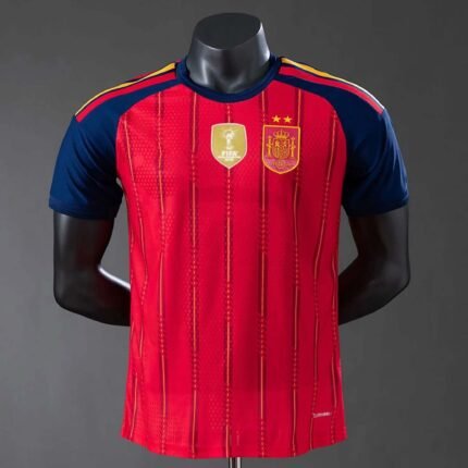 Spain Home 2026 World Cup Player Version Jersey | Champion Edition