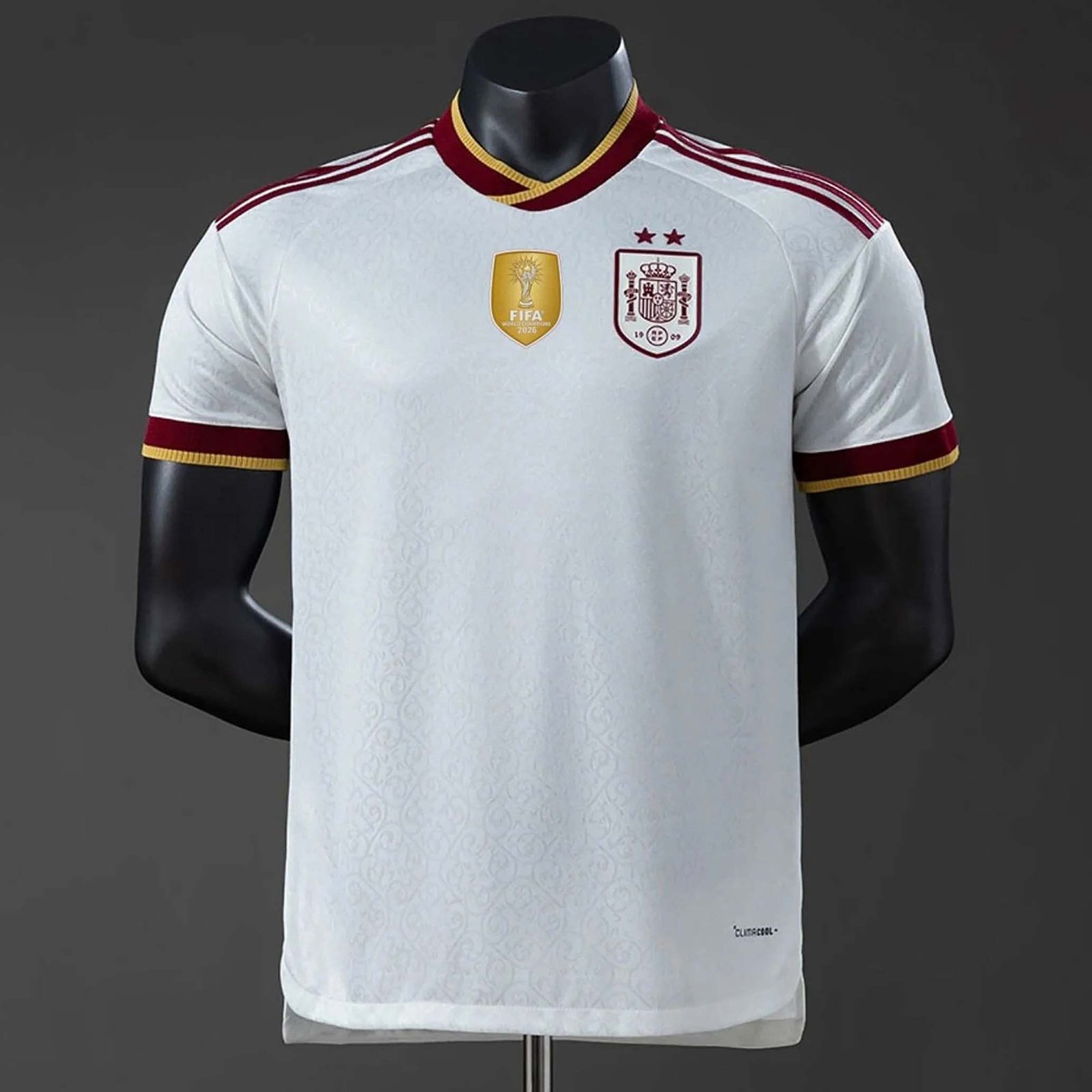WEB SIZEA A Spain Away 2026 World Cup Player Version Jersey | Champion Edition - الصورة 1